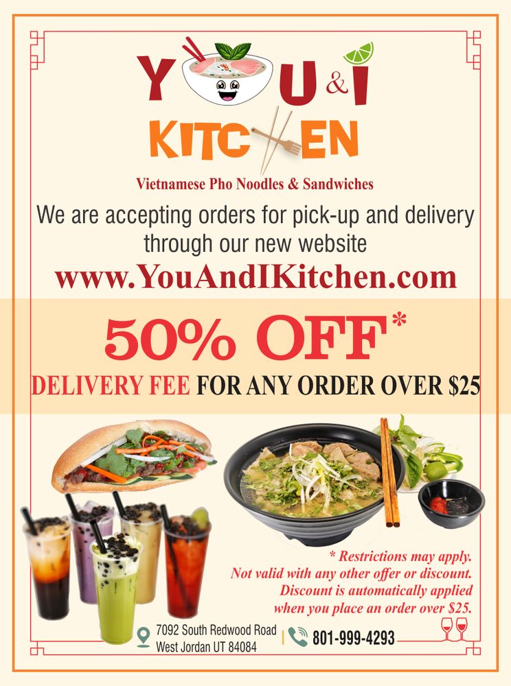 You & I Kitchen 7092 S Redwood Rd, West Jordan