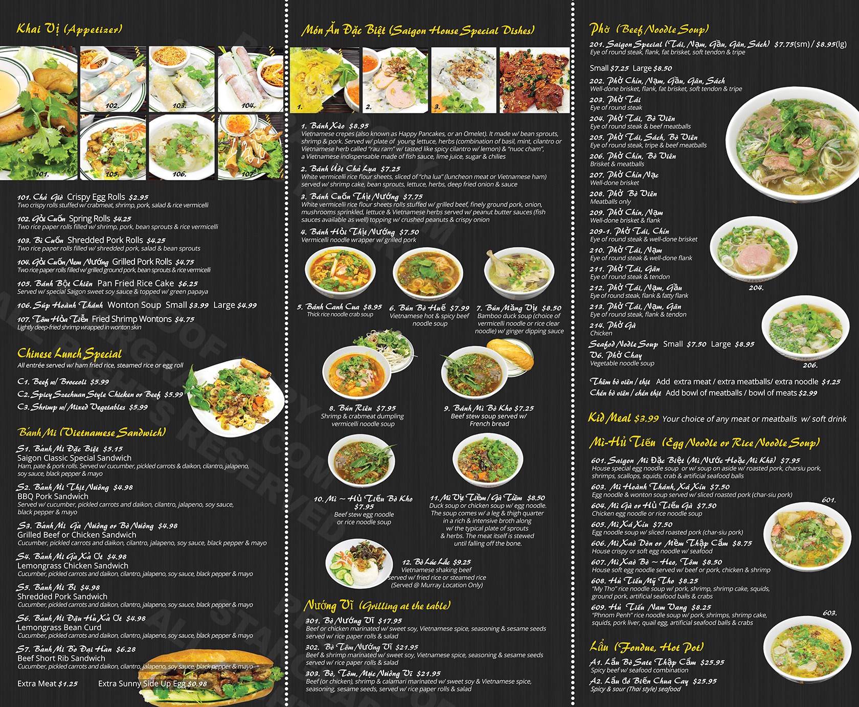 Phở Saigon Noodle House 2222 W 3500 S, West Valley City