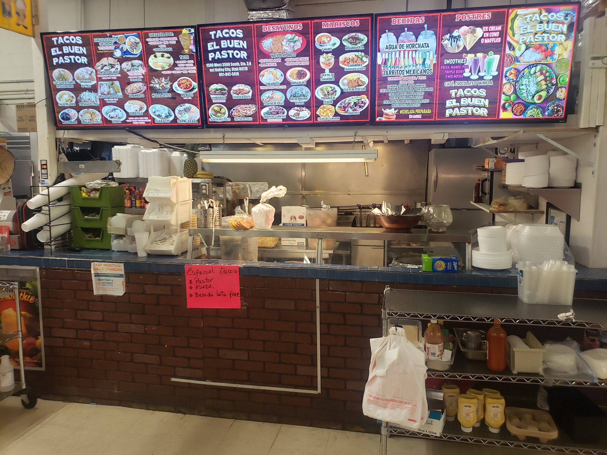 Tacos Mexicanos El Buen Pastor 1500 W 3500 S, West Valley City