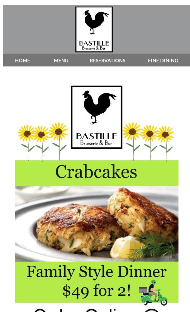 Bastille Brasserie & Bar 606 N Fayette St, Alexandria