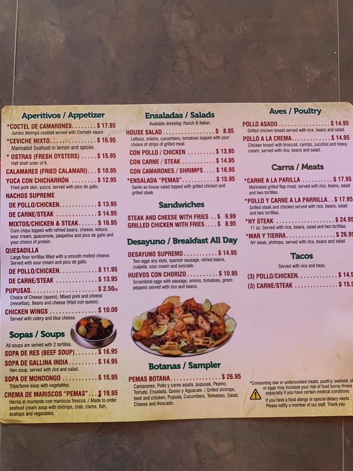 Pema Restaurant 8430 Richmond Hwy, Alexandria