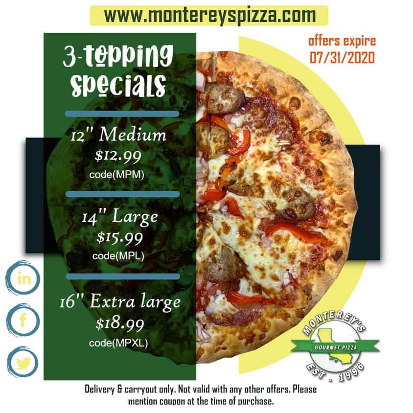 Monterey's Pizza 1000 N Fayette St, Alexandria