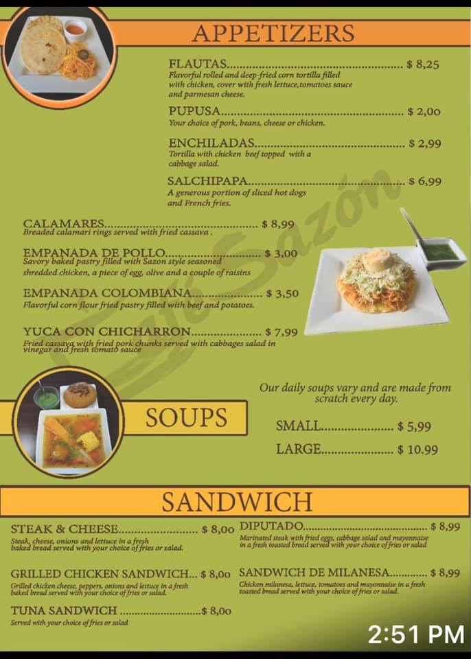 Cafe Sazon 4704 Columbia Pike, Arlington