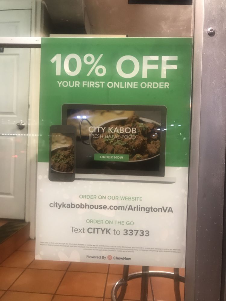 City Kabob and Curry House 3007 Columbia Pike, Arlington