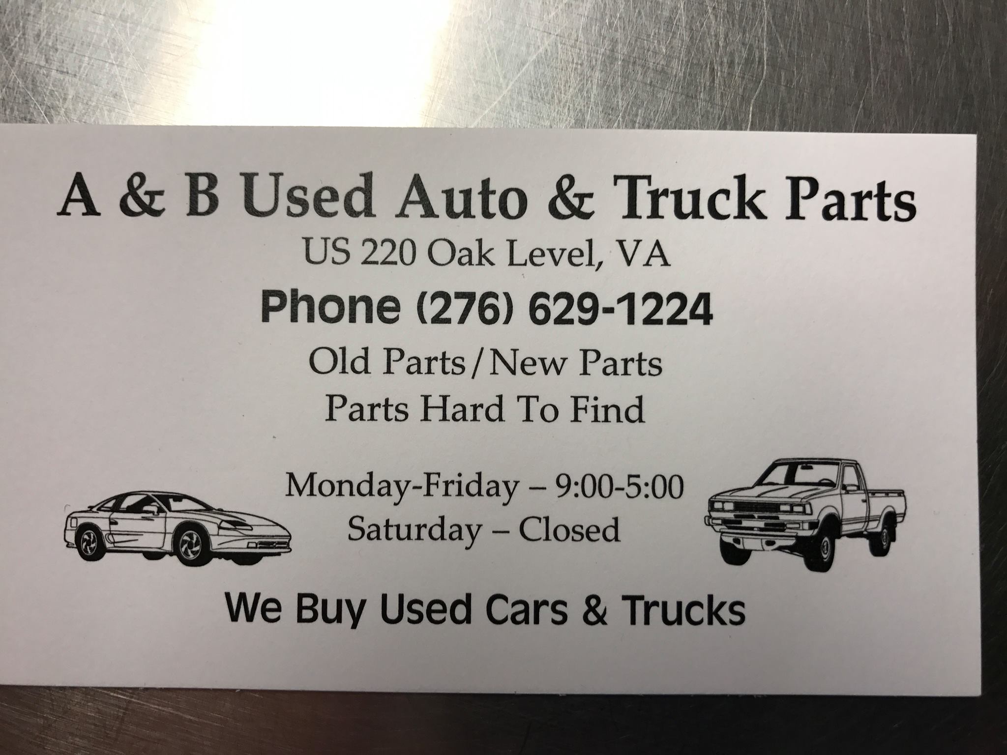 A & B Used Auto & Truck Parts