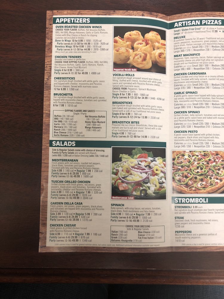 Vocelli Pizza 5765-H Burke Centre Pkwy, Burke
