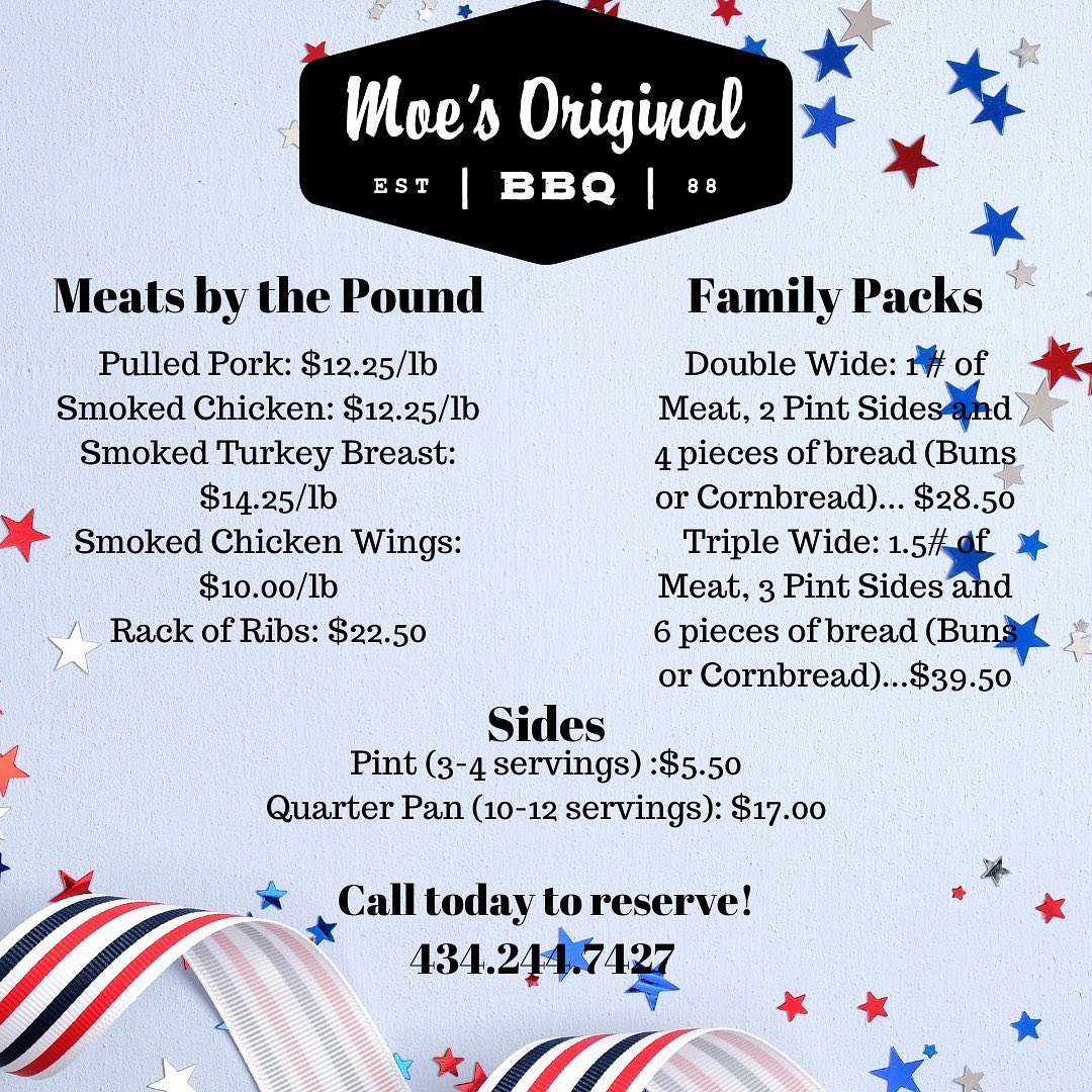Moe's Original BBQ - Charlottesville - Ivy Street 2119 Ivy Rd, Charlottesville