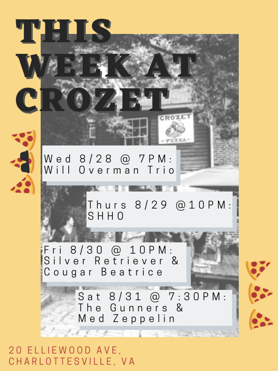 Crozet Pizza at Buddhist Biker Bar 20 Elliewood Ave, Charlottesville