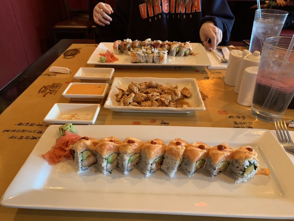 Kabuto Sushi and Teppanyaki 1836 Abbey Rd, Charlottesville
