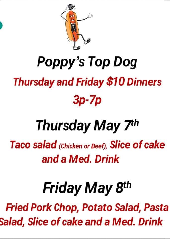 Poppy's Top Dog 4027 Bainbridge Blvd #501, Chesapeake