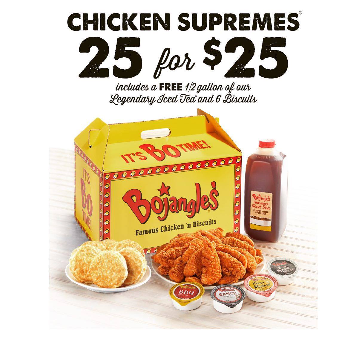 Bojangles Menu
