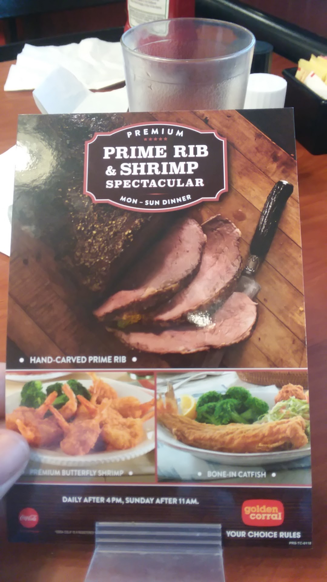 Golden Corral Buffet & Grill Menu