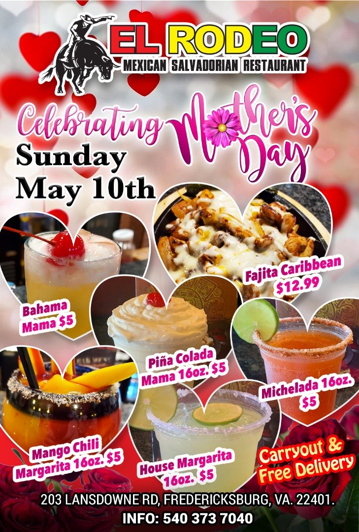 El Rodeo Restaurant Mexican & Salvadorian Food 203 Lansdowne Rd, Fredericksburg