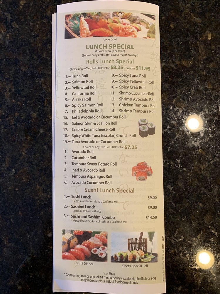 Kumo Sushi & Hibachi 1251 Jefferson Davis Hwy, Fredericksburg