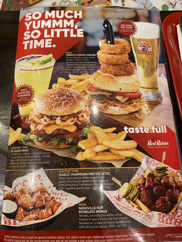 Red Robin Gourmet Burgers and Brews 10109 Jefferson Davis Hwy, Fredericksburg