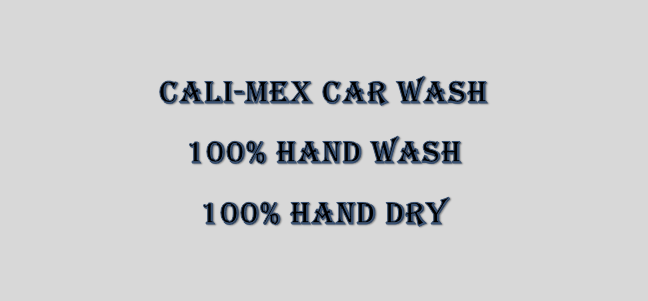 Calimex Car Wash