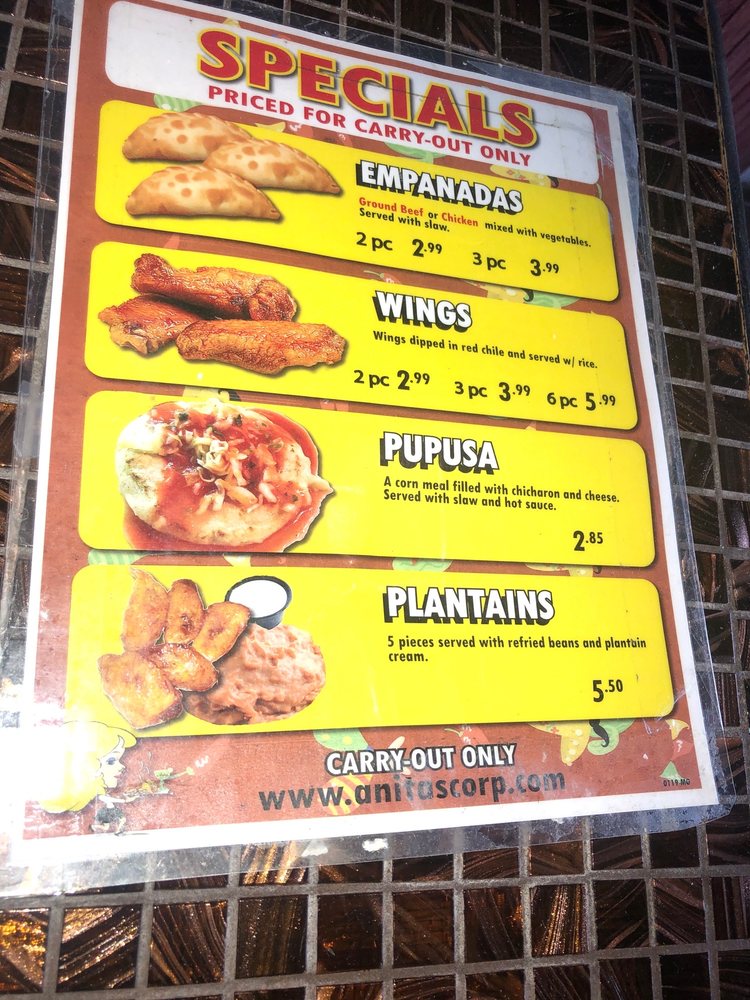 Anita's New Mexico Style Mexican Food 701 Elden St, Herndon