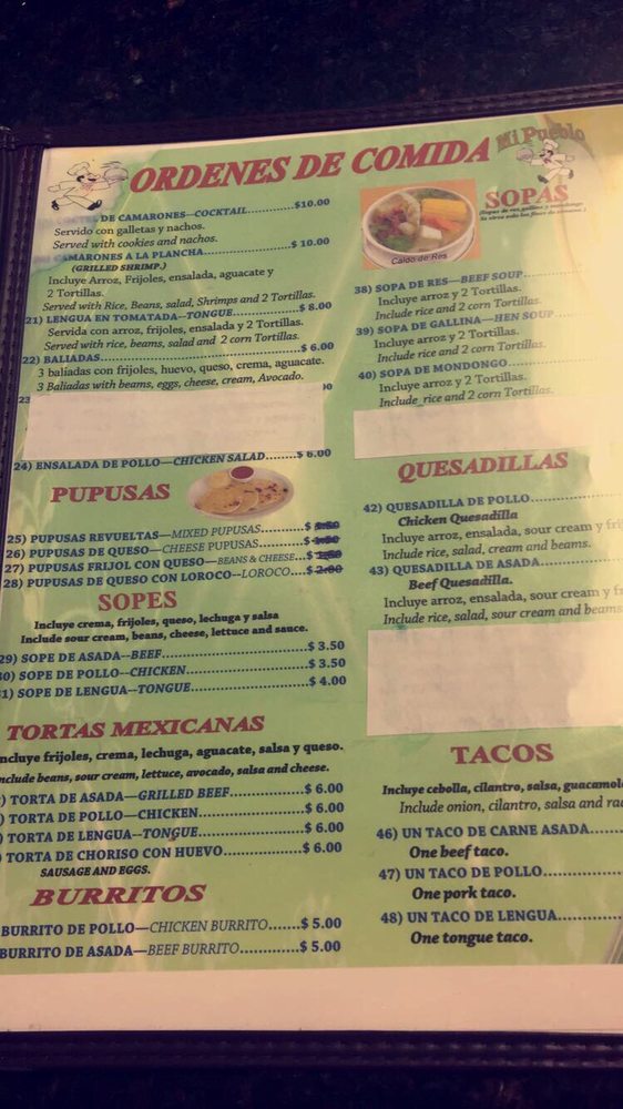 Mi Pueblo Comida HONDUREÑA 1110 Elden St, Herndon