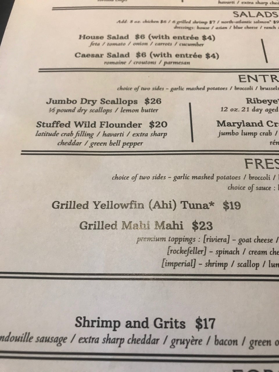 Latitude Seafood Co. Midlothian 15532 WC Commons Way, Midlothian