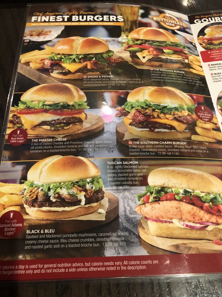 Red Robin Gourmet Burgers and Brews 12300 Jefferson Ave Ste 104, Newport News