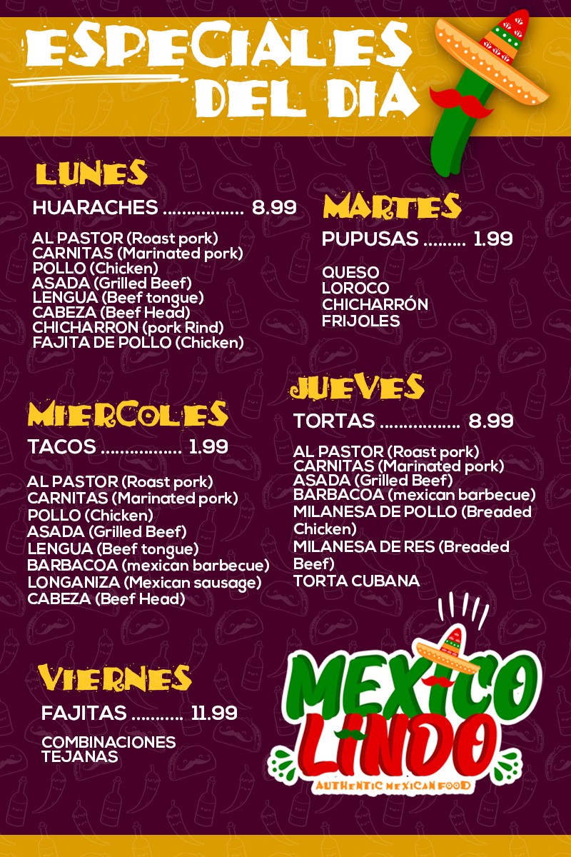 Mexico Lindo 15396 Warwick Blvd, Newport News