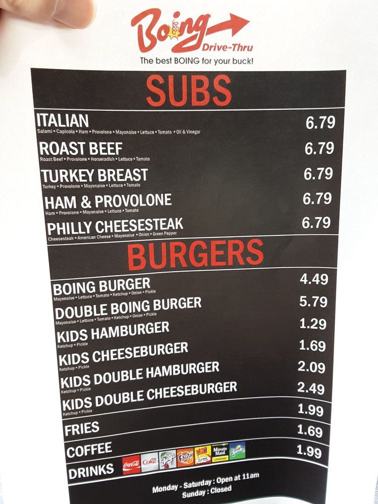Boing drive-thru 754 J Clyde Morris Blvd, Newport News