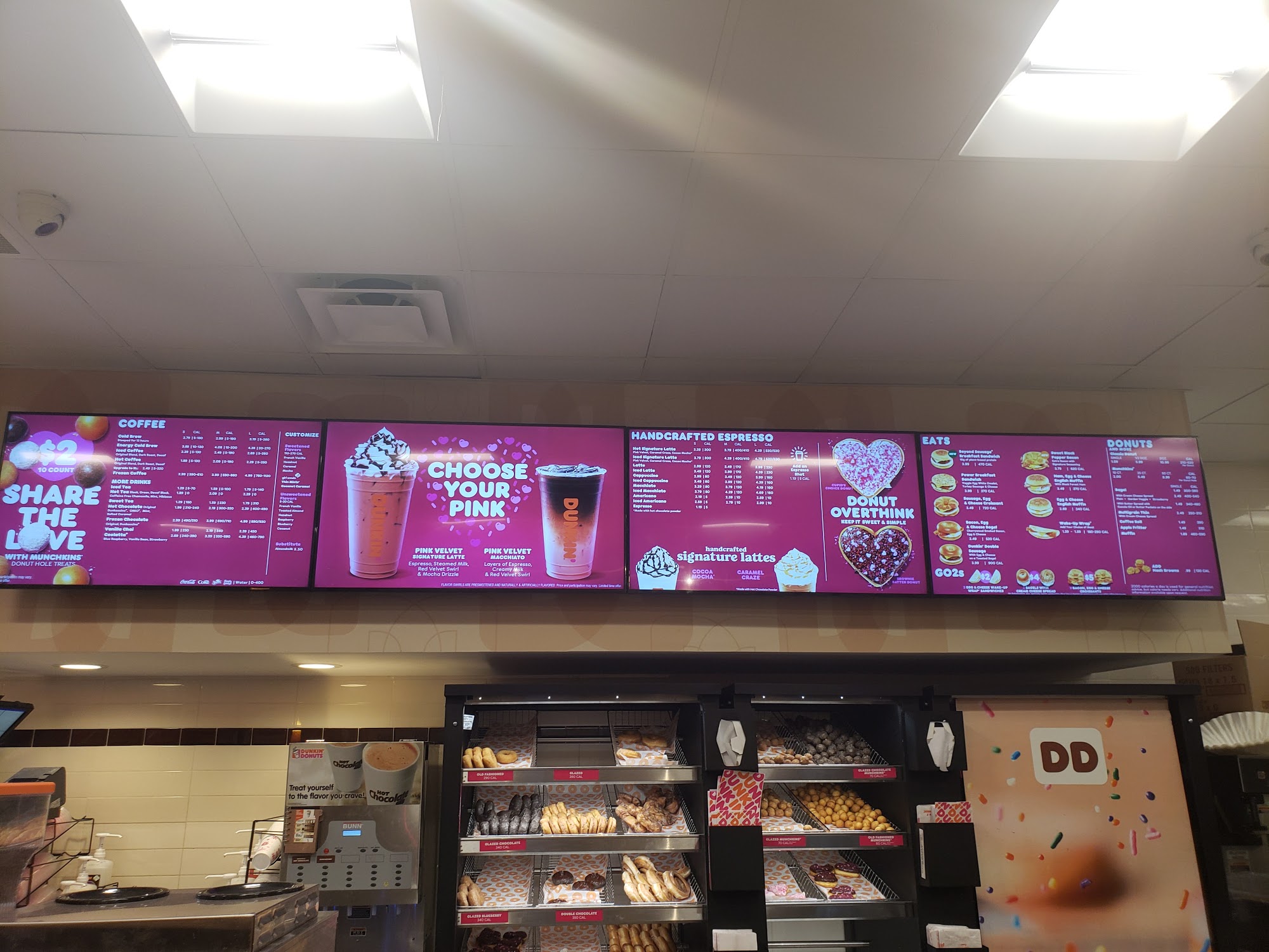 Dunkin' Menu