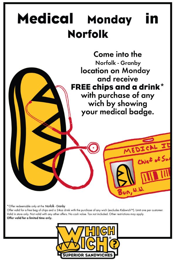 Which Wich Superior Sandwiches 155 Granby St, Norfolk