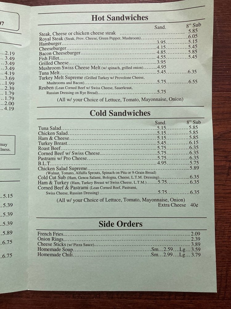 Deli on the Square 1930 Isaac Newton Square, Reston
