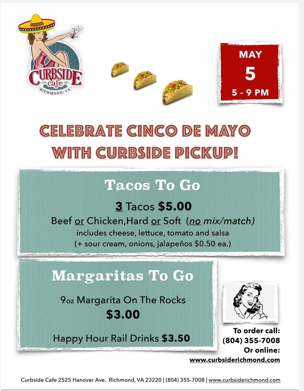 Curbside Cafe 2525 Hanover Ave, Richmond