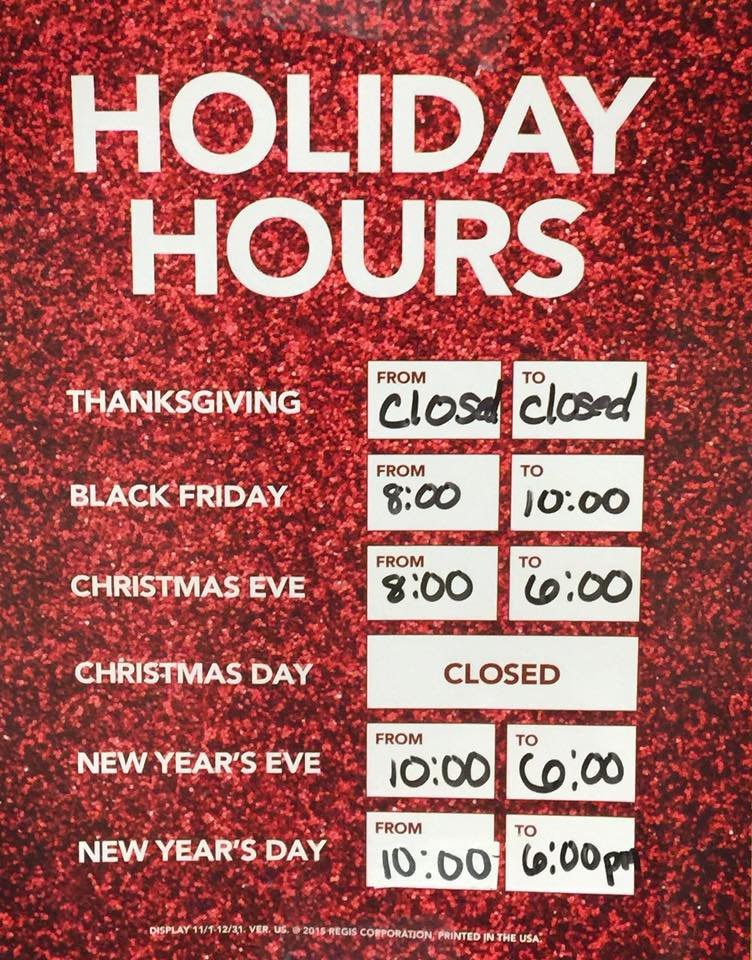 Regis Salon 4802 Valley View Blvd NW, Roanoke