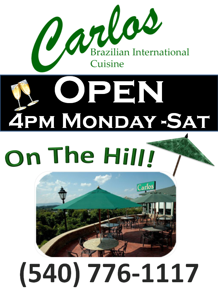 Carlos Brazilian International Cuisine 4167 Electric Rd, Roanoke