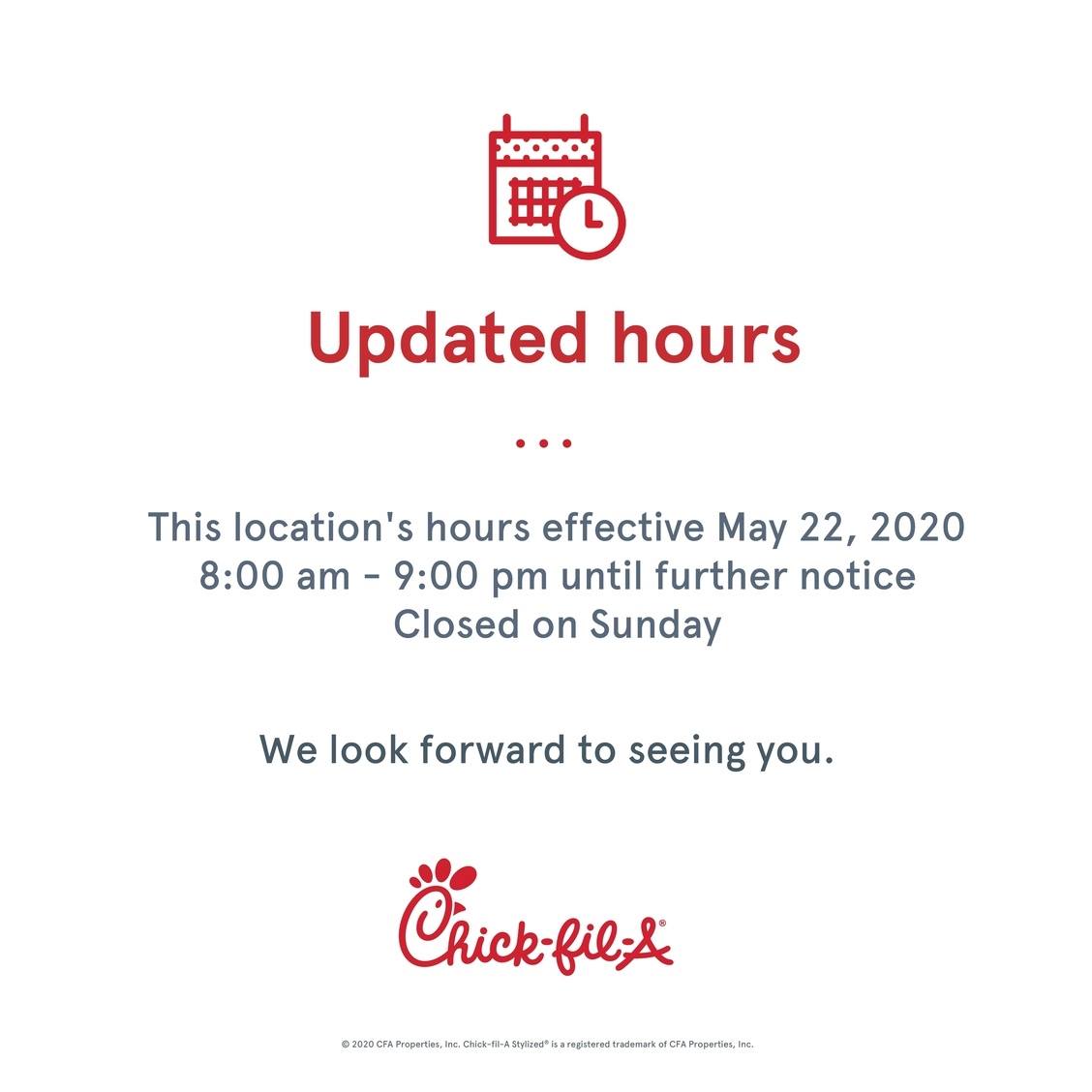 Chick-fil-A 538 Maple Ave W, Vienna