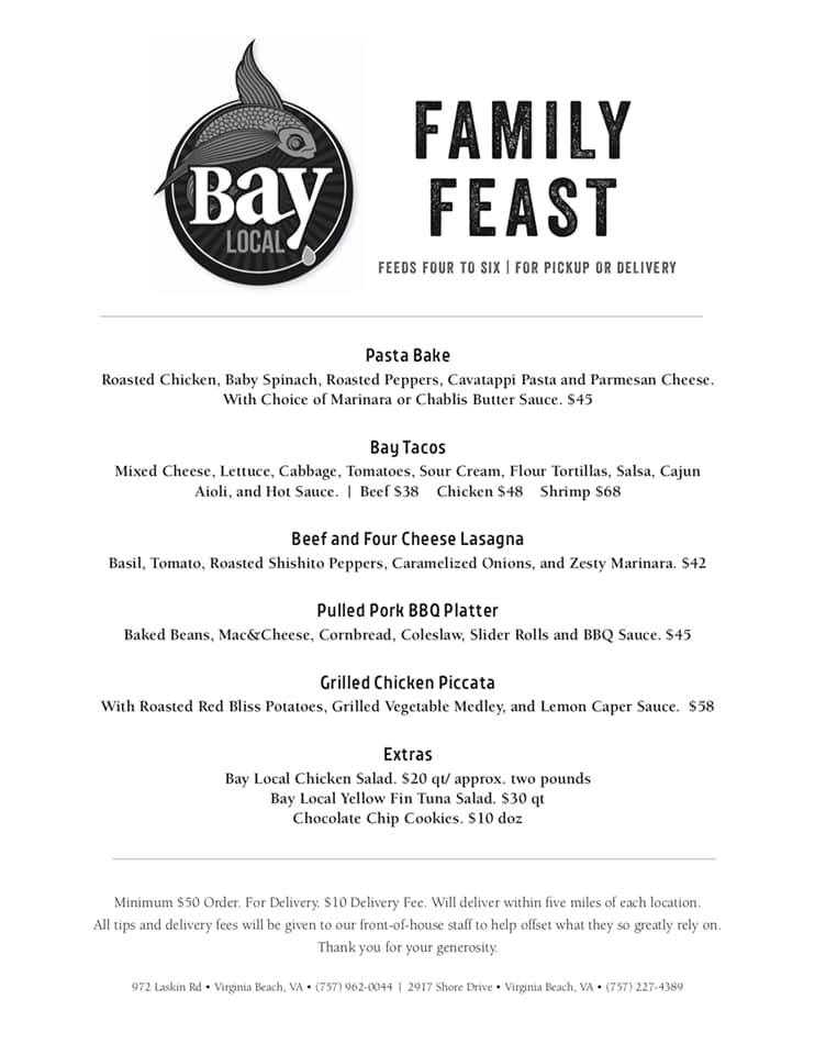 Bay Local Eatery 972 Laskin Rd, Virginia Beach