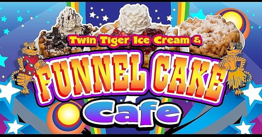 Twin Tiger Ice cream and Funnel Cake Cafe 430 Newtown Rd, Virginia Beach