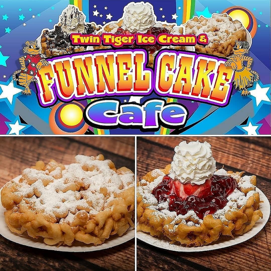 Twin Tiger Ice cream and Funnel Cake Cafe 430 Newtown Rd, Virginia Beach