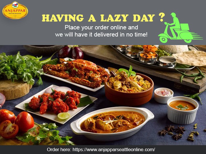 Anjappar Seattle Chettinad Restaurant 14625 NE 24th St, Bellevue