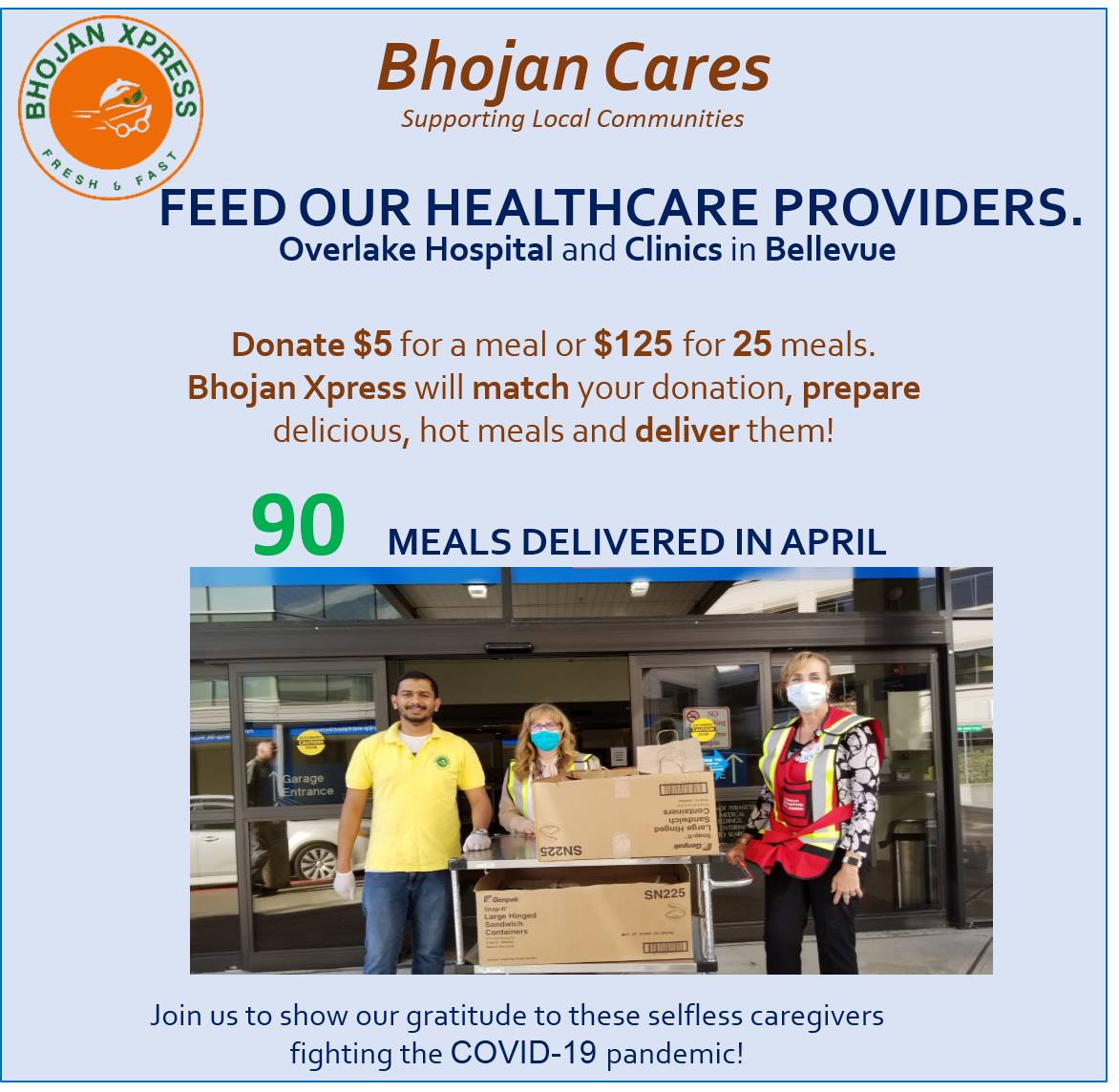 Bhojan Xpress 1105 Bellevue Way NE a4, Bellevue