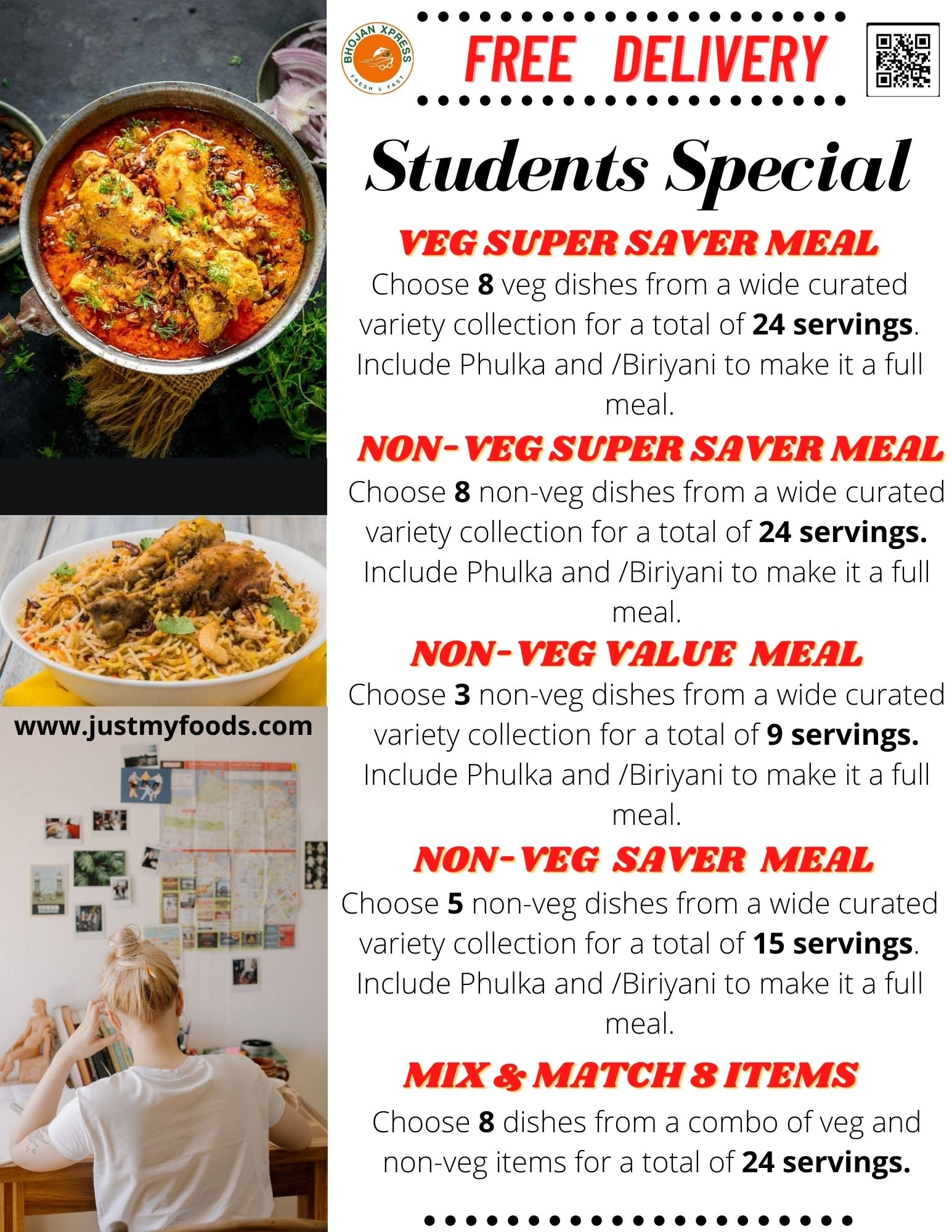 Bhojan Xpress 1105 Bellevue Way NE a4, Bellevue