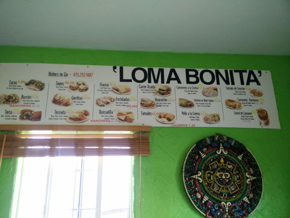 Taqueria Loma Bonita 1530 Broadway, Everett