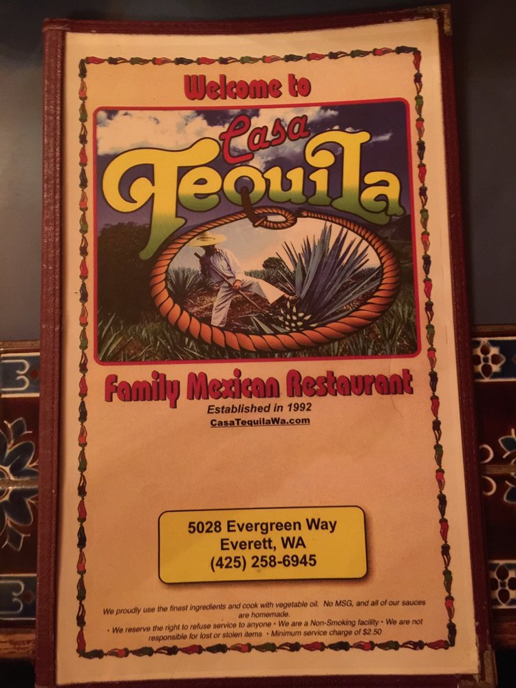 Casa Tequila Restaurant 5028 Evergreen Way, Everett