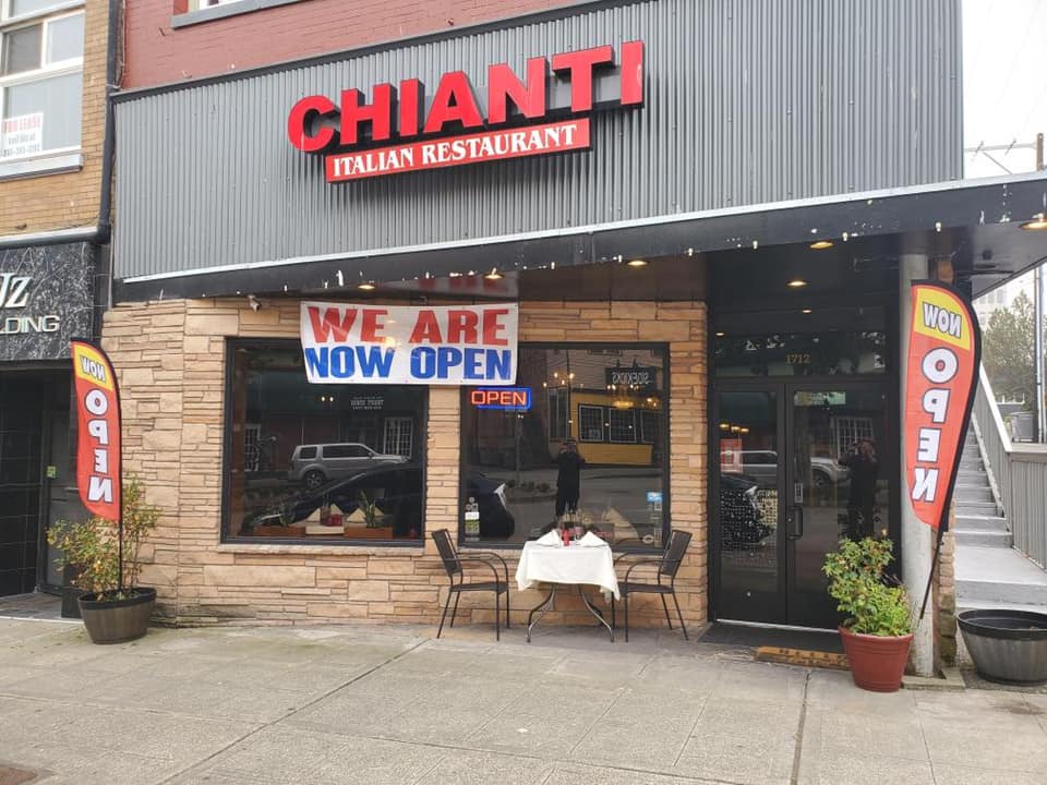 Chianti Italian Restaurant 1712 Hewitt Ave, Everett