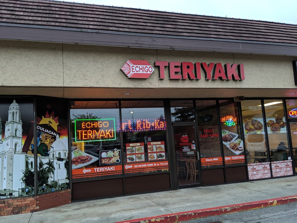 Echigo Teriyaki in Everett 520 128th St SW, Everett