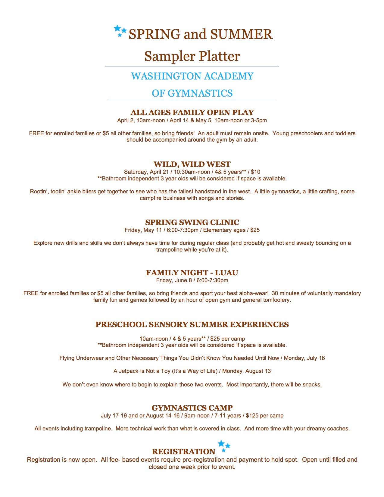 Washington Academy of Gymnastics 6722 20th St E Bldg F, Fife