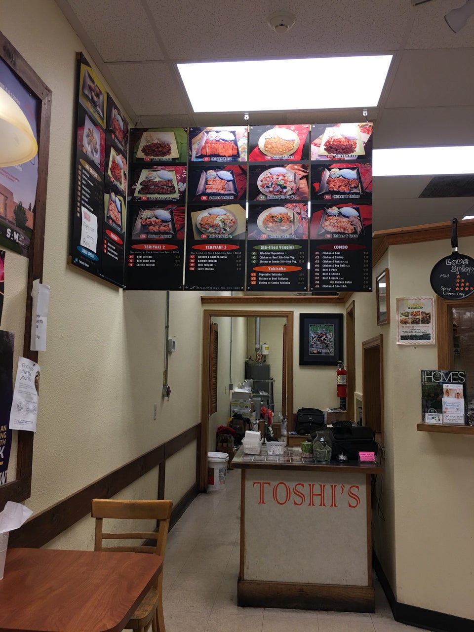 Toshi's Teriyaki 959 6th St South, Kirkland
