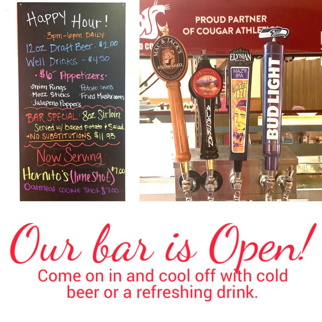 Moses Lake, WA Restaurants Open for Takeout, Curbside Service and/or