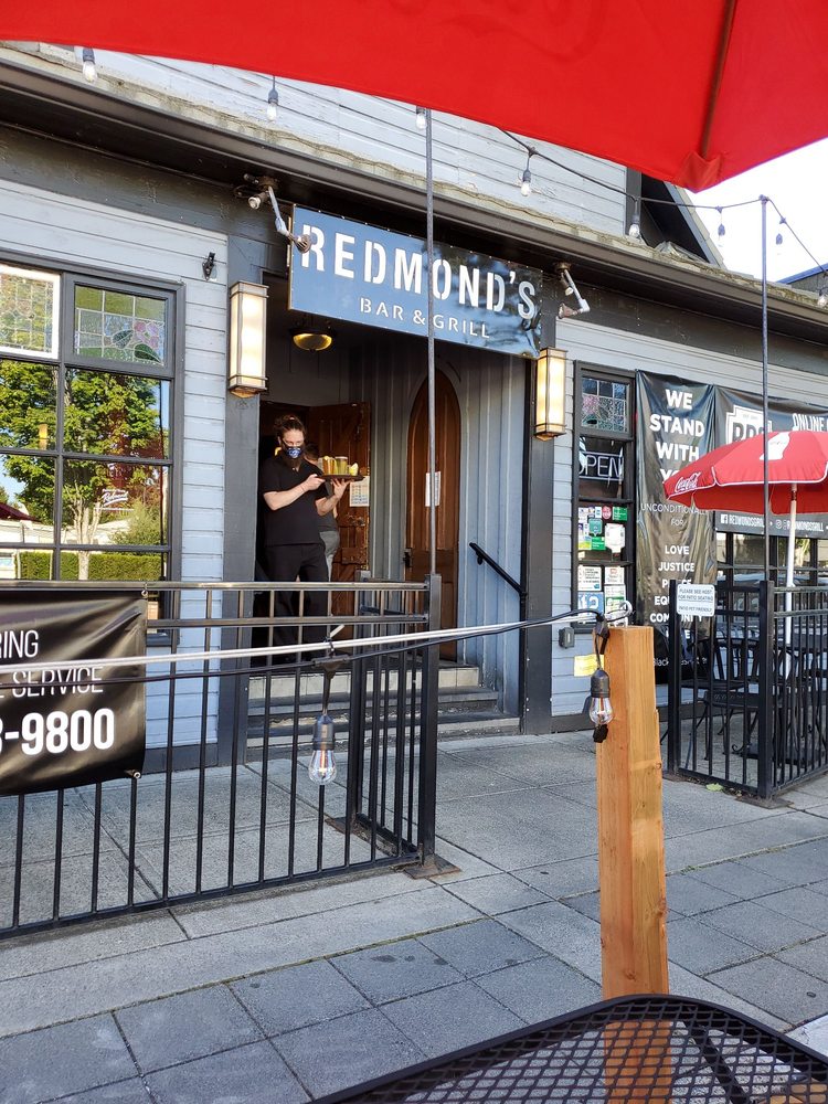 Redmond, WA Restaurants Open for Takeout, Curbside Service and/or