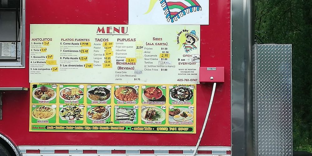 Tacos don riky 16300 Renton Issaquah Rd SE, Renton