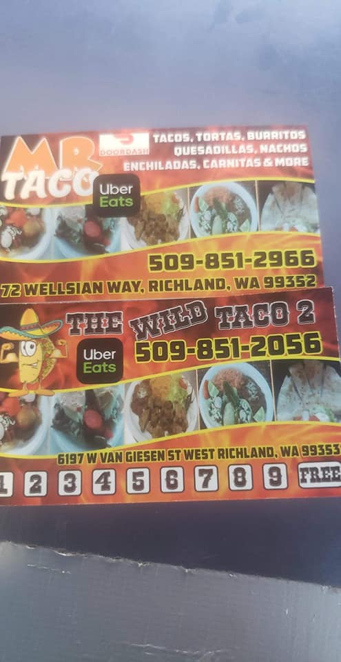 THE WILD TACO 1. (MR TACO) 72 Wellsian Way, Richland