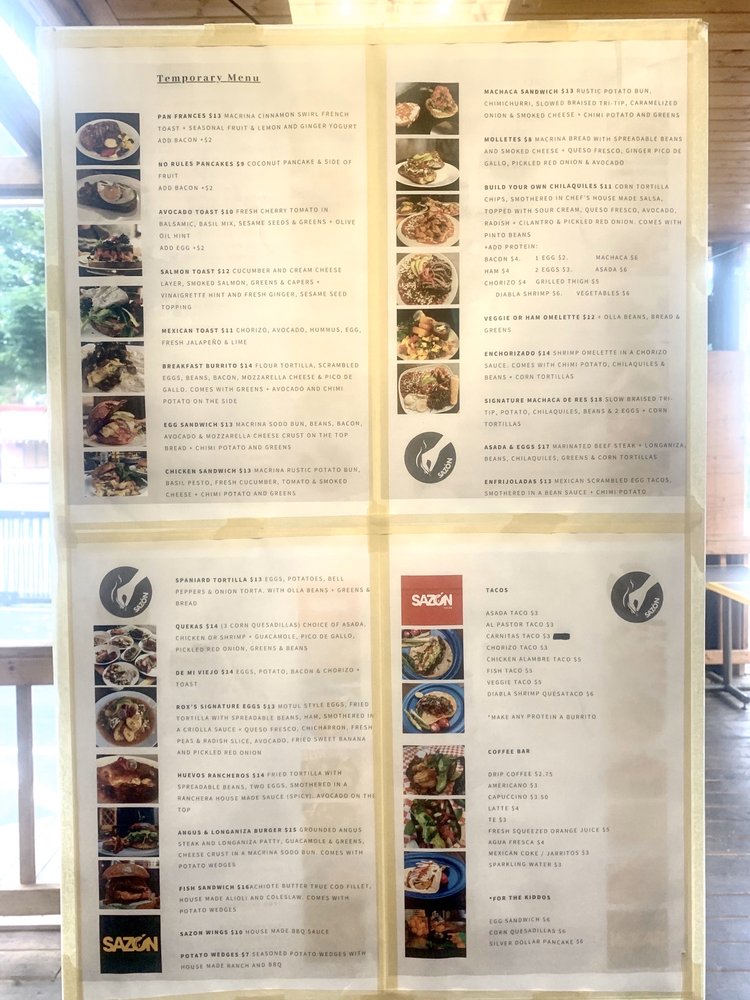 Sazon Kitchen 7301 15th Ave NW, Seattle